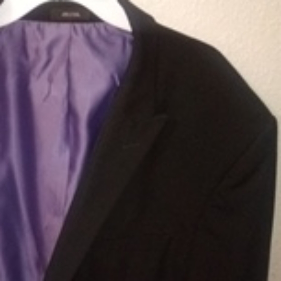 Beautiful men suit top brand new purple lining - Picture 3 of 3